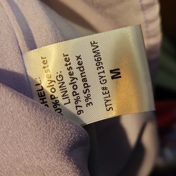 One-Sleeved Lavender and Pink Floral Print Dress - Picture 7 of 7